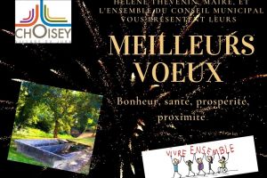 La municipalité vous adresse ses vœux en vidéo !