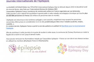Journée internationale de l’épilepsie
