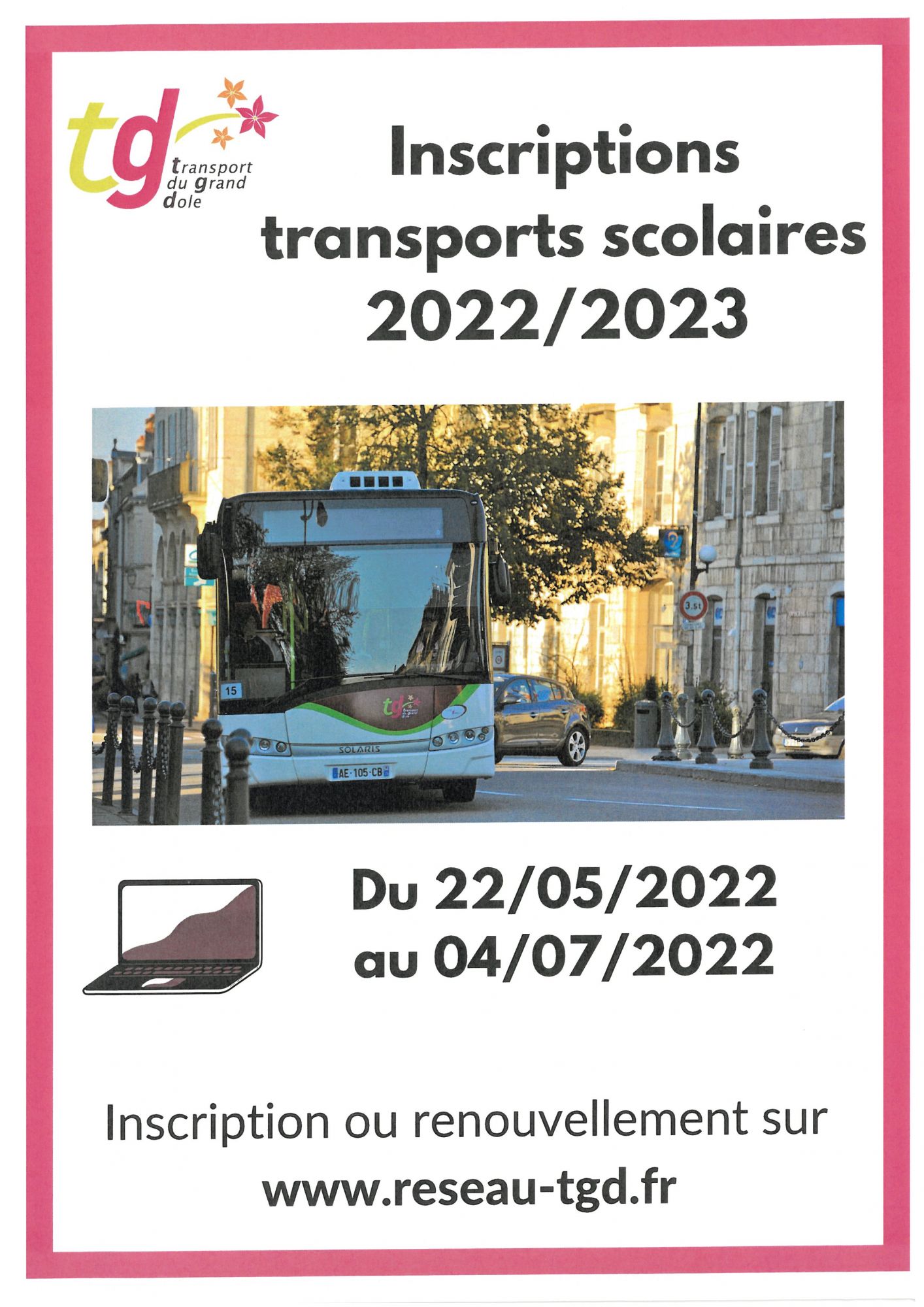 transport scolaire 2022-2023
