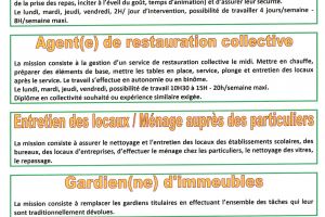 Jura SERVICE recrute