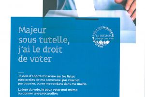 Les majeurs sous tutelle ont le droit de voter