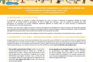 RECENSEMENT DE LA POPULATION