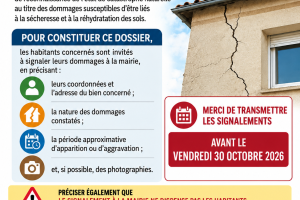 Fissures ou dégradations sur votre habitation