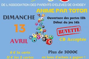 Loto de l'APE de Choisey